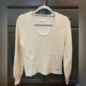 Abercrombie Cream Sweater